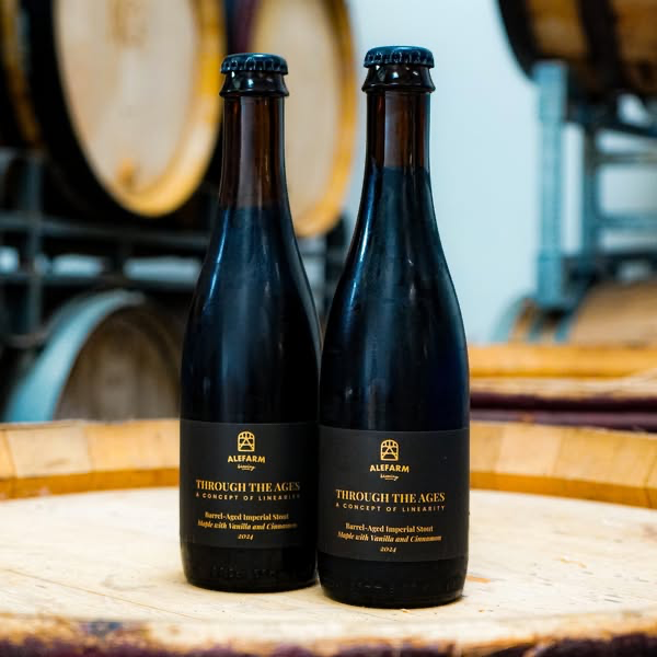 Through The Ages : A Concept Of Linearity - Alefarm Brewing Stout - Imperial / Double 375ml