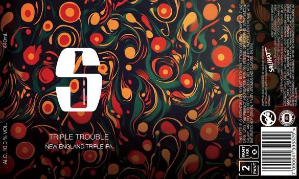 Triple Trouble - Salikatt IPA - Triple New England / Hazy 440ml