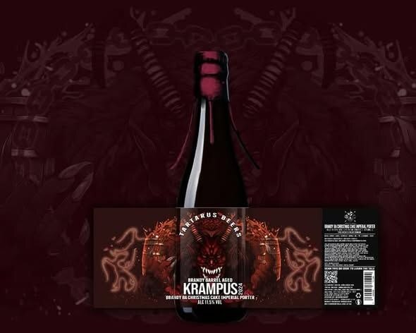 Brandy Barrel Aged Krampus 2024 - Tartarus Beers Porter - Imperial / Double 375ml