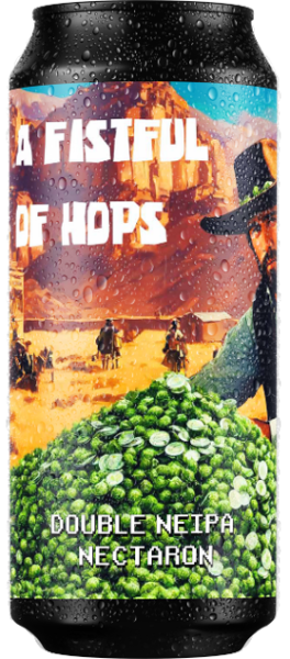 A Fistful of Hops - Game Over Brewing Co. IPA - Imperial / Double New England / Hazy 440ml