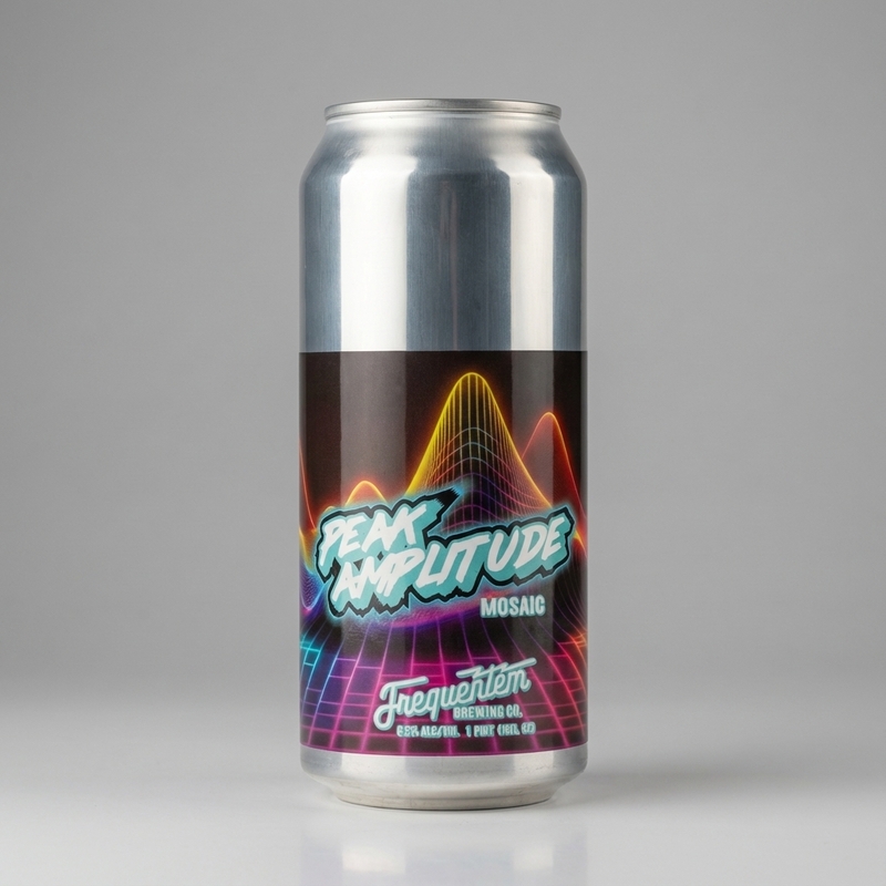 Peak Amplitude (Mosaic) - Frequentem Brewing Co. IPA - New England / Hazy 473ml