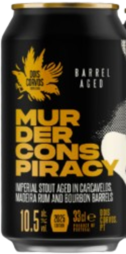Murder Conspiracy - Dois Corvos Stout - Imperial / Double 330ml