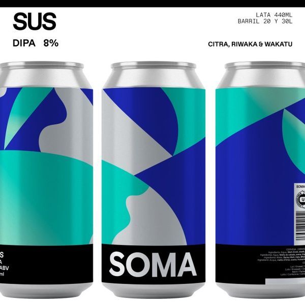 Sus - SOMA Beer IPA - Imperial / Double New England / Hazy 440ml