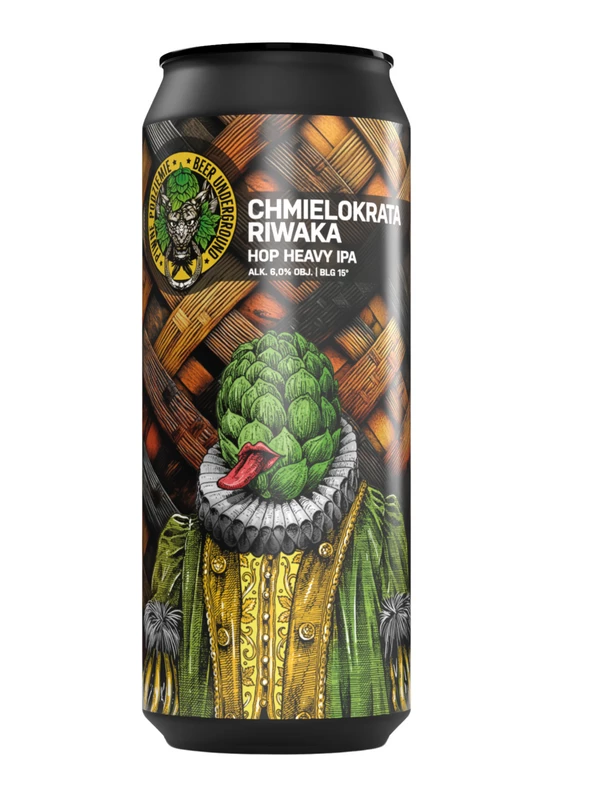Chmielokrata Riwaka - Piwne Podziemie / Beer Underground IPA - American 500ml