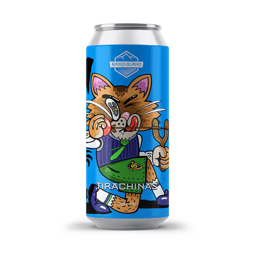 Tirachinas - Basqueland Brewing IPA - New England / Hazy 440ml