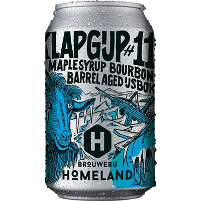 Klapgijp #11 Maple Syrup BA Ijsbok - Brouwerij Homeland Bock - Eisbock 330ml