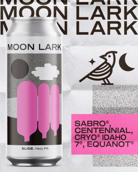 Slice. - Moon Lark Brewery IPA - New England / Hazy 500ml