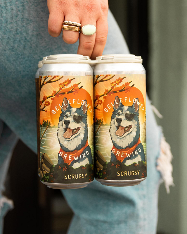 Scrugsy - Belleflower Brewing IPA - New England / Hazy 473ml