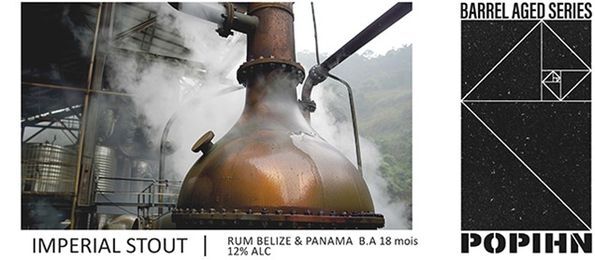 Rum Belize & Panama BA 18m - Popihn Stout - Imperial / Double 330ml