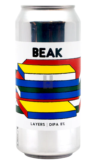 Layers - Beak IPA - Imperial / Double New England / Hazy 440ml