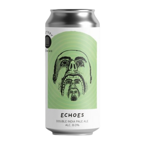 Echoes - Factory Brewing IPA - Imperial / Double New England / Hazy 440ml