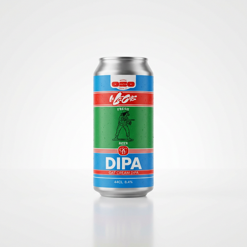 La Leche - Oso Brew Co IPA - Imperial / Double New England / Hazy 440ml