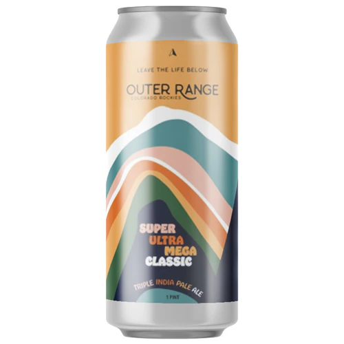 Super Ultra Mega Classic - Outer Range Brewing Rockies/Alps IPA - Triple New England / Hazy 440ml