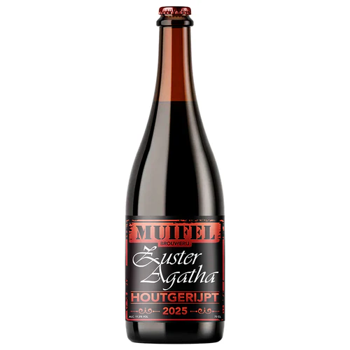 Zuster Agatha Houtgerijpt 2025 - Muifelbrouwerij Belgian Quadrupel 750ml