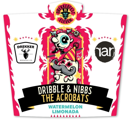 Dribble & Nibbs: The Acrobats - Drekker Brewing Company Sour - Fruited 473ml