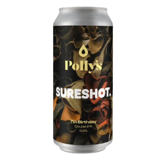 7th Birthday x Sureshot - Polly's Brew Co. IPA - Imperial / Double New England / Hazy 440ml