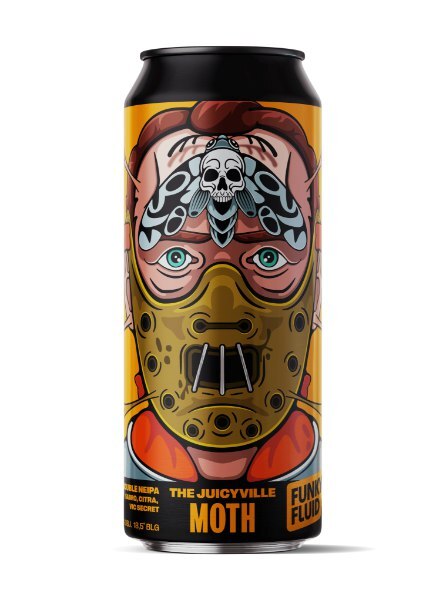 Moth (The Juicyville S01E09) - Funky Fluid IPA - Imperial / Double New England / Hazy 500ml