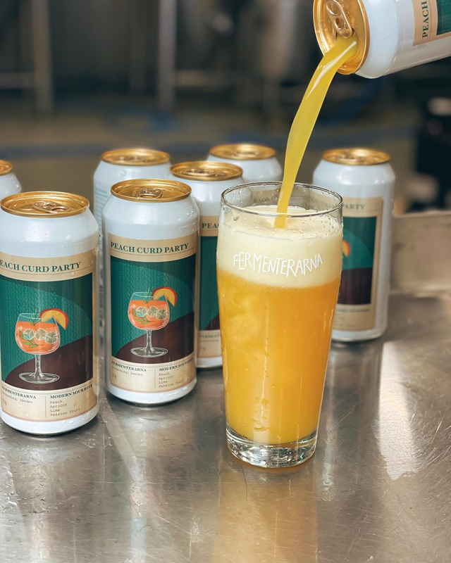 Peach Curd Party - FERMENTERARNA Sour - Smoothie / Pastry 440ml