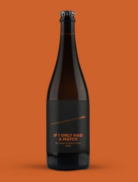 If I Only Had A Match BA - Pomona Island Brew Co. Stout - Imperial / Double 750ml
