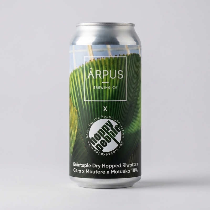 Quintuple Dry Hopped Riwaka x Citra x Moutere x Motueka TIPA - Ārpus Brewing Co. IPA - Triple New England / Hazy 440ml