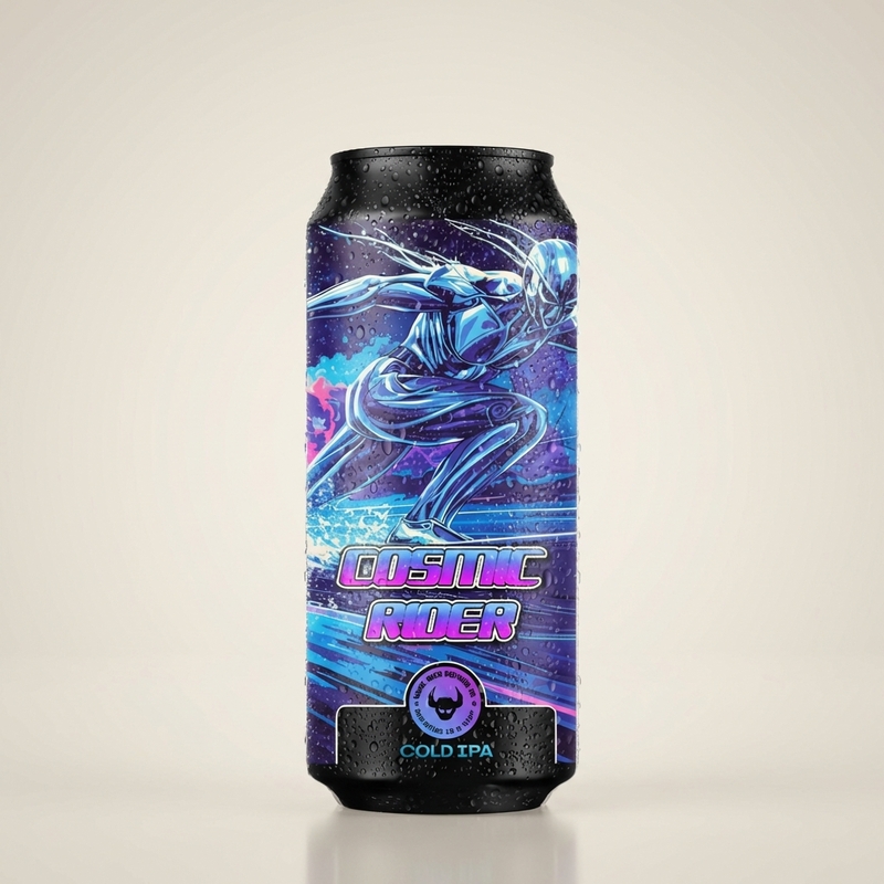 Cosmic Rider - Game Over Brewing Co. Lager - IPL (India Pale Lager) 440ml