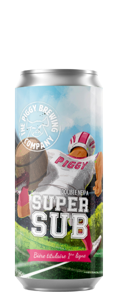 Super Sub - The Piggy Brewing Company IPA - Imperial / Double New England / Hazy 440ml