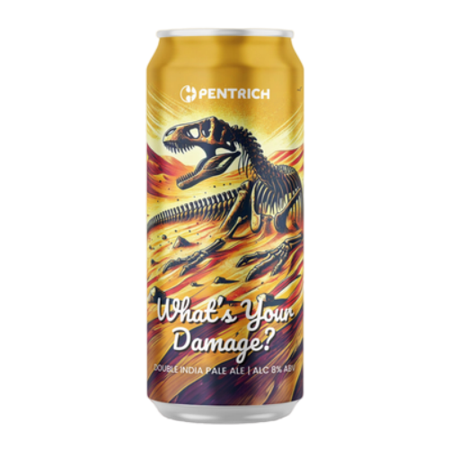 What's Your Damage - Pentrich Brewing Co. IPA - Imperial / Double New England / Hazy 440ml