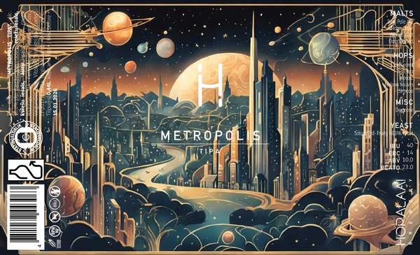 Metropolis - Hopalaa IPA - Triple New England / Hazy 440ml
