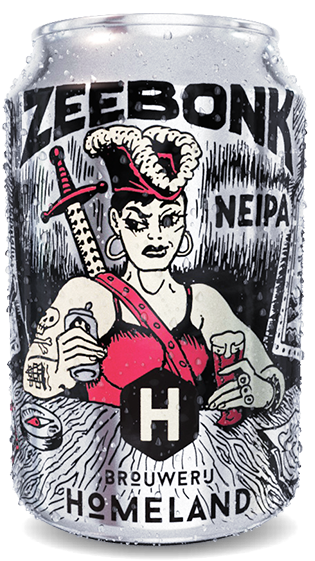 Zeebonk - Brouwerij Homeland IPA - New England / Hazy 330ml